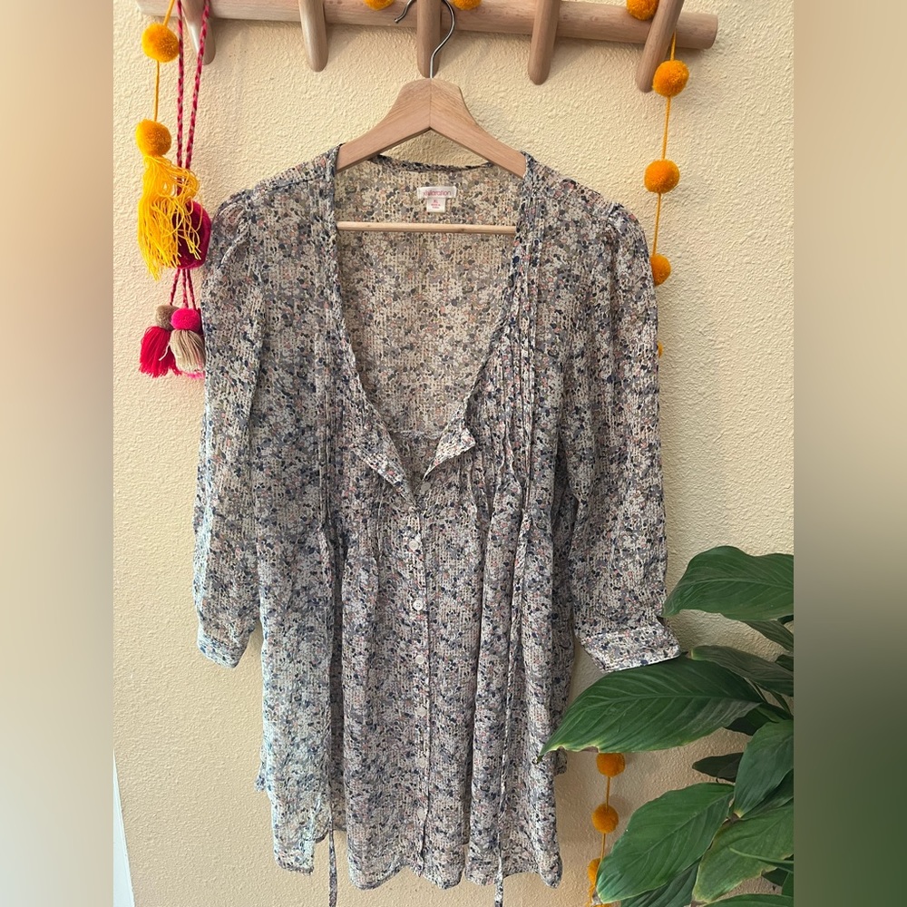Floral tunic - Picture 3 of 10